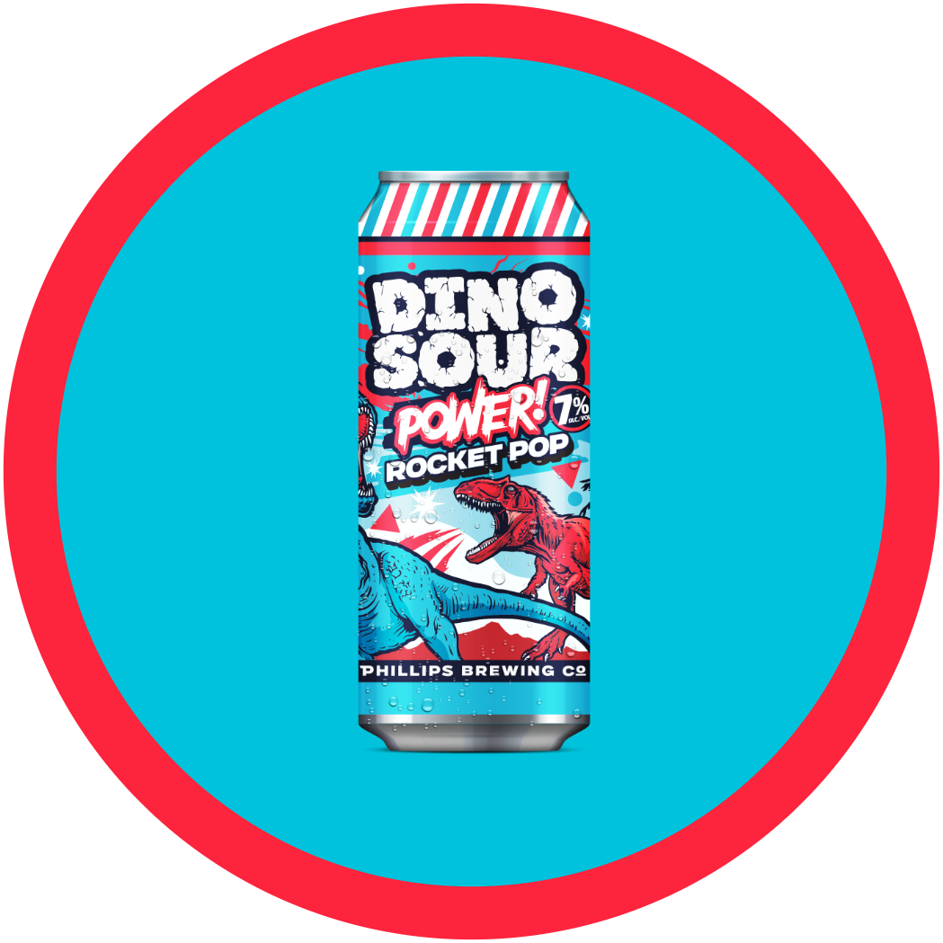 Dinosour Power Rocket Pop — Phillips Brewing